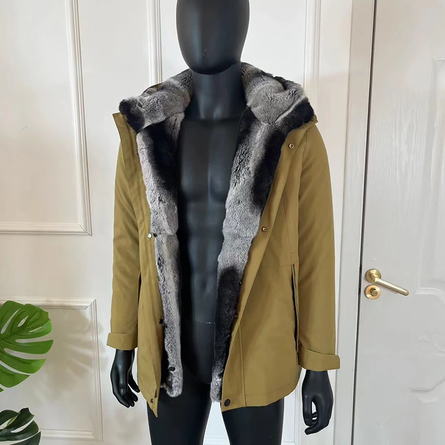 Winter Coat Men Jacket Real Rabbit Fur Parkas Hooded Warm Outerwears 2024 Fashion New Arrivals Detachable
Winter Coat Men Jacket Real Rabbit Fur Parkas Hooded Warm Outerwears 2024 Fashion New Arrivals Detachable