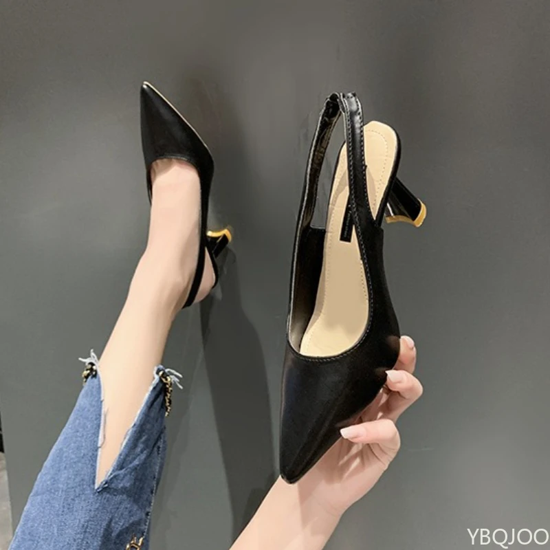 Spring and Summer Fashion New Pointed High-heeled Women's Shoes with Thin Heel and Toe Cover Shallow Mouth Single Shoe for Women
Spring and Summer Fashion New Pointed High-heeled Women's Shoes with Thin Heel and Toe Cover Shallow Mouth Single Shoe for Women