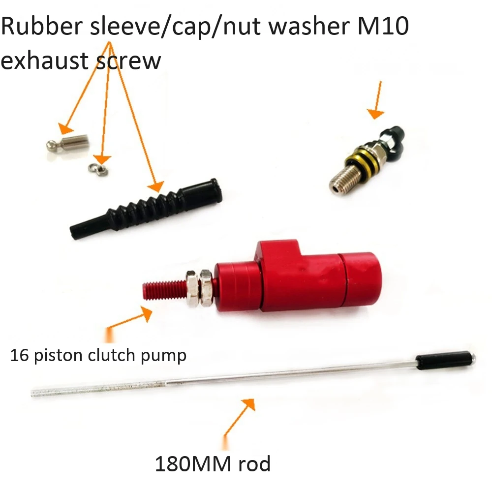 Classy-Universal 16Mm Motorcycle Hydraulic Hand Clutch Master Cylinder Rod System Performance Efficient Transfer Pump
Classy-Universal 16Mm Motorcycle Hydraulic Hand Clutch Master Cylinder Rod System Performance Efficient Transfer Pump