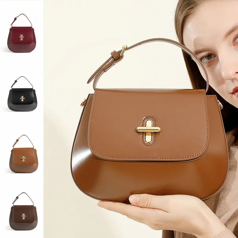 Luxury Genuine Leather Saddle Small Handbag Shoulder Crossbody Bags For Women 2025 Trend Designer Purses Tote Ladies Handbags
Luxury Genuine Leather Saddle Small Handbag Shoulder Crossbody Bags For Women 2025 Trend Designer Purses Tote Ladies Handbags