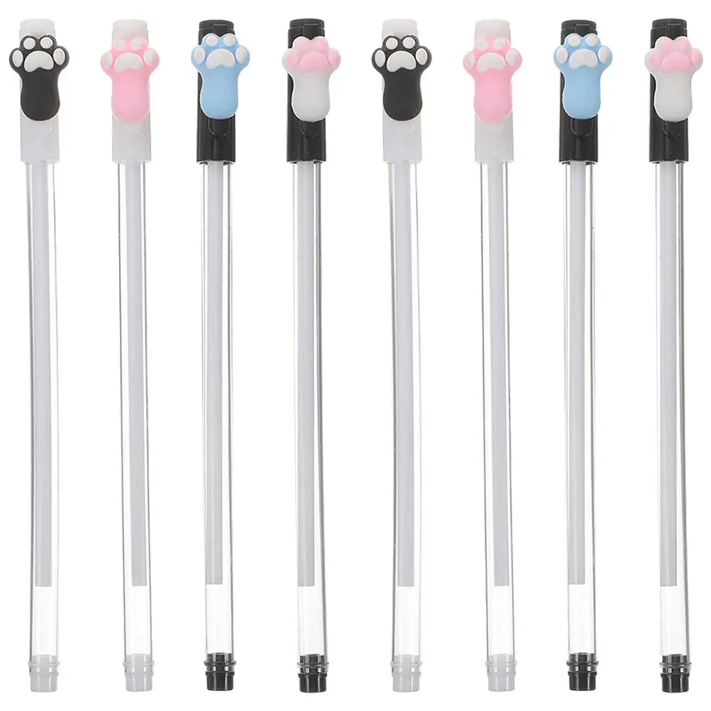 8Pcs Cat Paw Gel Ink Pens Cute Cartoon Student Gift for Teachers Friends Birthday Party Writing Notes Drawing Smooth Fine
8Pcs Cat Paw Gel Ink Pens Cute Cartoon Student Gift for Teachers Friends Birthday Party Writing Notes Drawing Smooth Fine