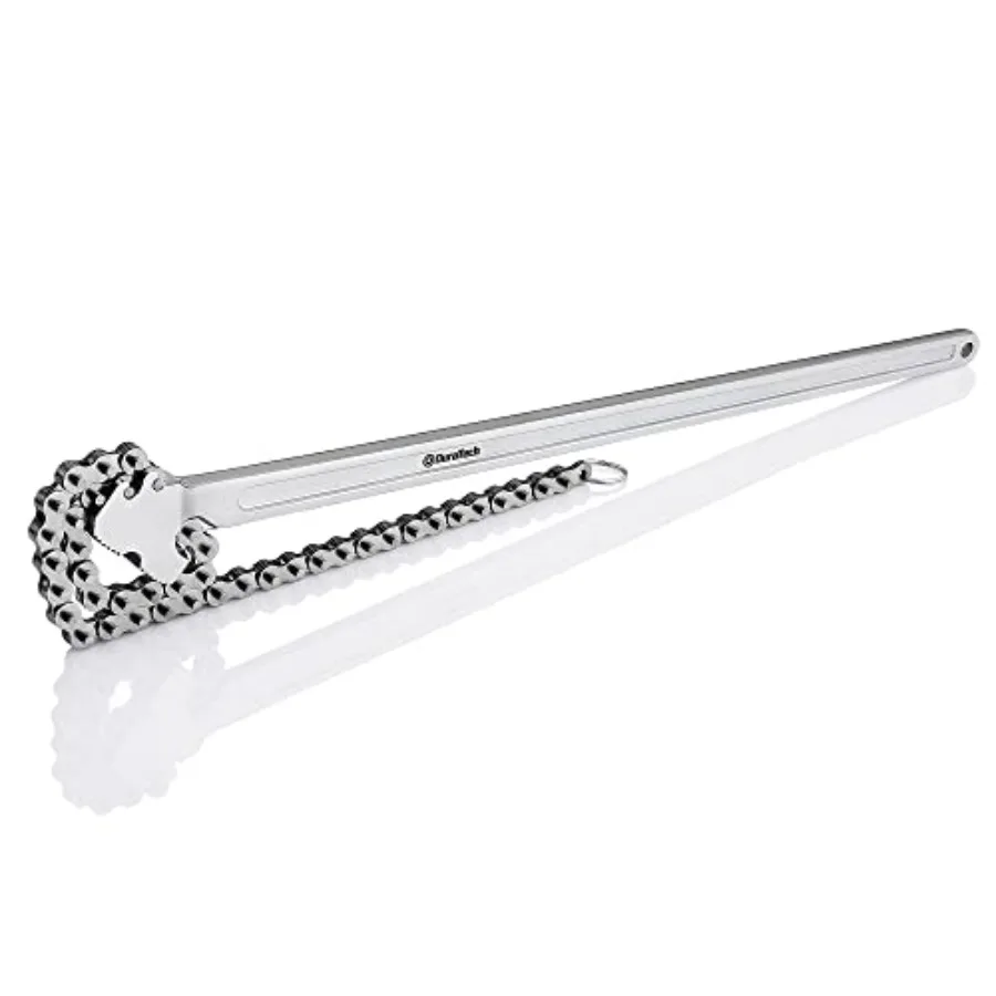 Chain Wrench, Adjustable Oil Filter Cha Wrench Fits Max 6 ch Diameter for Pipe and Car Repair
Chain Wrench, Adjustable Oil Filter Cha Wrench Fits Max 6 ch Diameter for Pipe and Car Repair