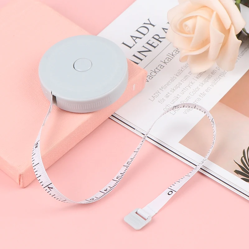 1pc 2m Tape Measures Portable Retractable Ruler Children Height Ruler Roll Tape