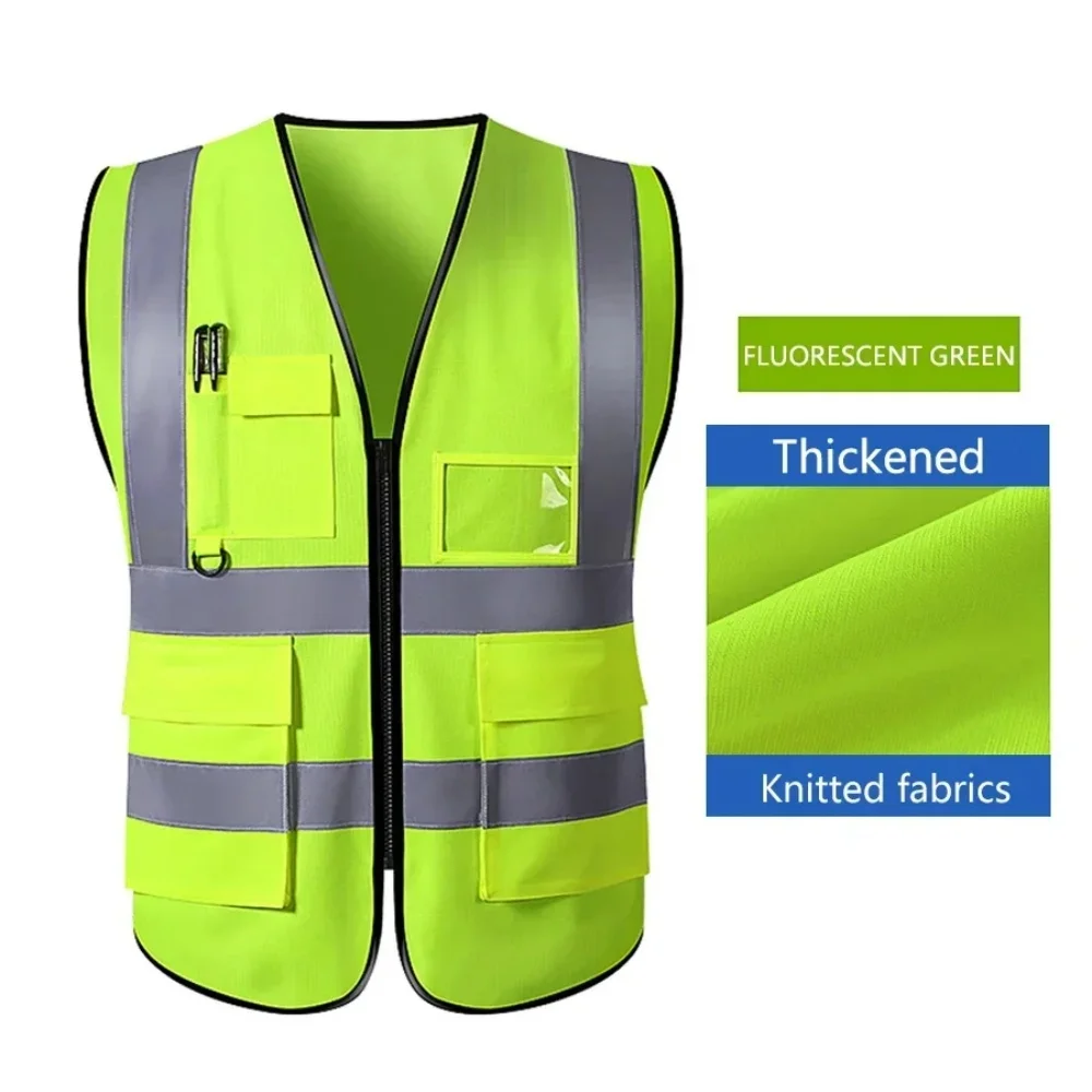 Reflective vest, construction site, environmental sanitation, traffic, yellow reflective vest, multiple pockets for duty, proxy
Reflective vest, construction site, environmental sanitation, traffic, yellow reflective vest, multiple pockets for duty, proxy