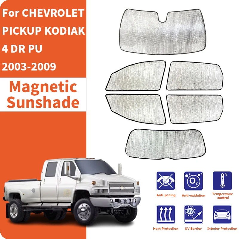 Car Window Sunshade Anti-UV Car Sun Window Visors Sunshade Covers Accessories For CHEVROLET PICKUP KODIAK 4 DR PU 2003-2009
Car Window Sunshade Anti-UV Car Sun Window Visors Sunshade Covers Accessories For CHEVROLET PICKUP KODIAK 4 DR PU 2003-2009