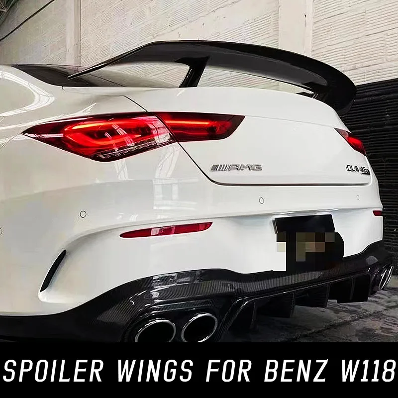 For Mercedes Benz CLA-Class W118 C118 X118 CLA180 200 220 250 CLA35 CLA45 AMG Carbon Fibe Rear Trunk Lid Car Spoiler Wings Part
For Mercedes Benz CLA-Class W118 C118 X118 CLA180 200 220 250 CLA35 CLA45 AMG Carbon Fibe Rear Trunk Lid Car Spoiler Wings Part