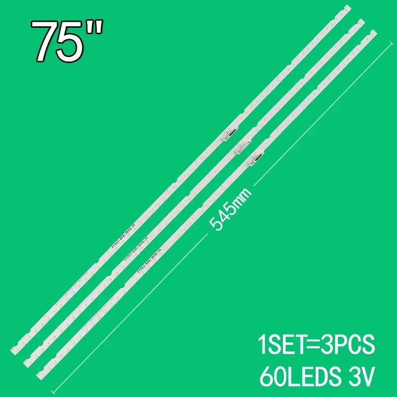 for Samsung 75-inch LCD TV UN75NU7100AG UN75NU7100G UE75RU7199 UA75RU7100R UA75RU7200K UA75RU7400 light bar
for Samsung 75-inch LCD TV UN75NU7100AG UN75NU7100G UE75RU7199 UA75RU7100R UA75RU7200K UA75RU7400 light bar