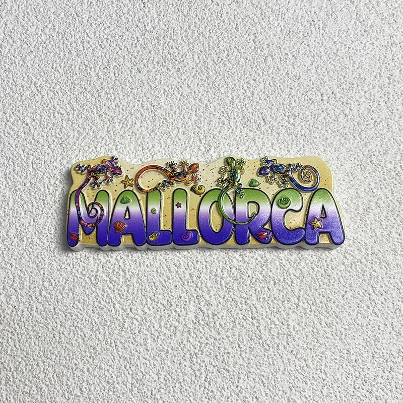 3D Resin Mallorca Spain Souvenir Fridge Magnets (Lizards Shells Stars) Imanes Nevera Aimants Frigo Home Decor Items
3D Resin Mallorca Spain Souvenir Fridge Magnets (Lizards Shells Stars) Imanes Nevera Aimants Frigo Home Decor Items