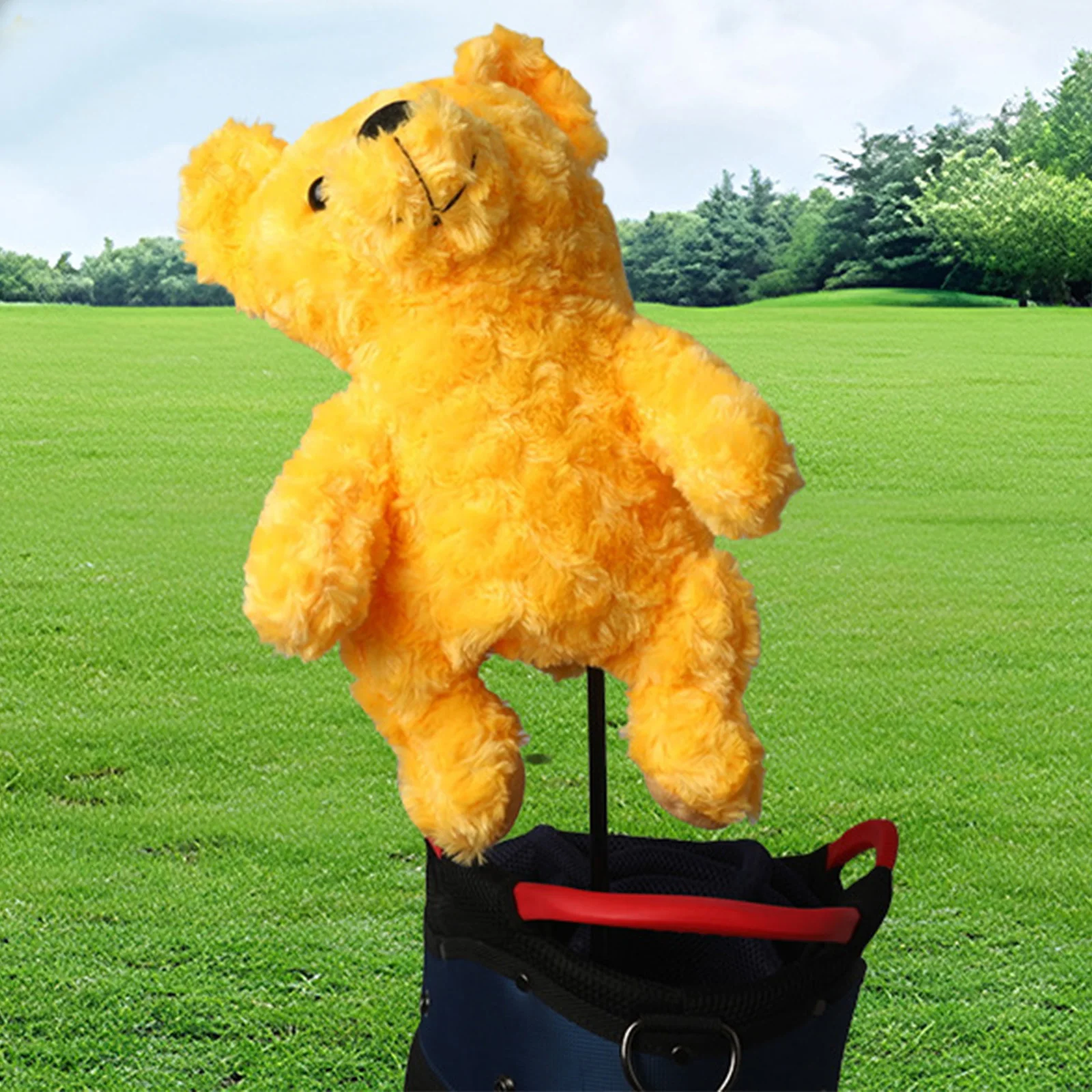 1Pc Yellow Plush Bear Golf Club Head Cover Protection Headcover Golfing Accessory for Driver
1Pc Yellow Plush Bear Golf Club Head Cover Protection Headcover Golfing Accessory for Driver