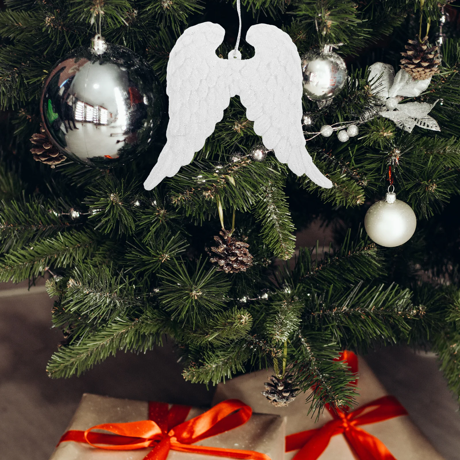 3Pcs Angel Wings Christmas Tree Pendant Hanging Decoration Realistic Ornament for Holiday Party Home Decor Warm Atmosphere
3Pcs Angel Wings Christmas Tree Pendant Hanging Decoration Realistic Ornament for Holiday Party Home Decor Warm Atmosphere