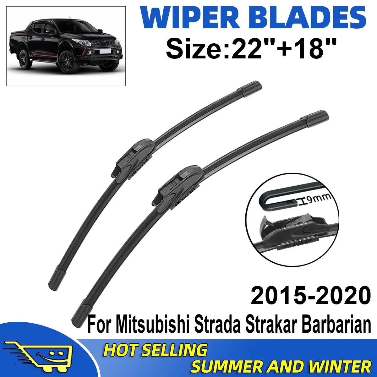 2PCS Wiper Blades Set Kit For Mitsubishi Strada Barbarian 2015-2020 Front Windshield Brushes Windscreen Window Accessories
2PCS Wiper Blades Set Kit For Mitsubishi Strada Barbarian 2015-2020 Front Windshield Brushes Windscreen Window Accessories