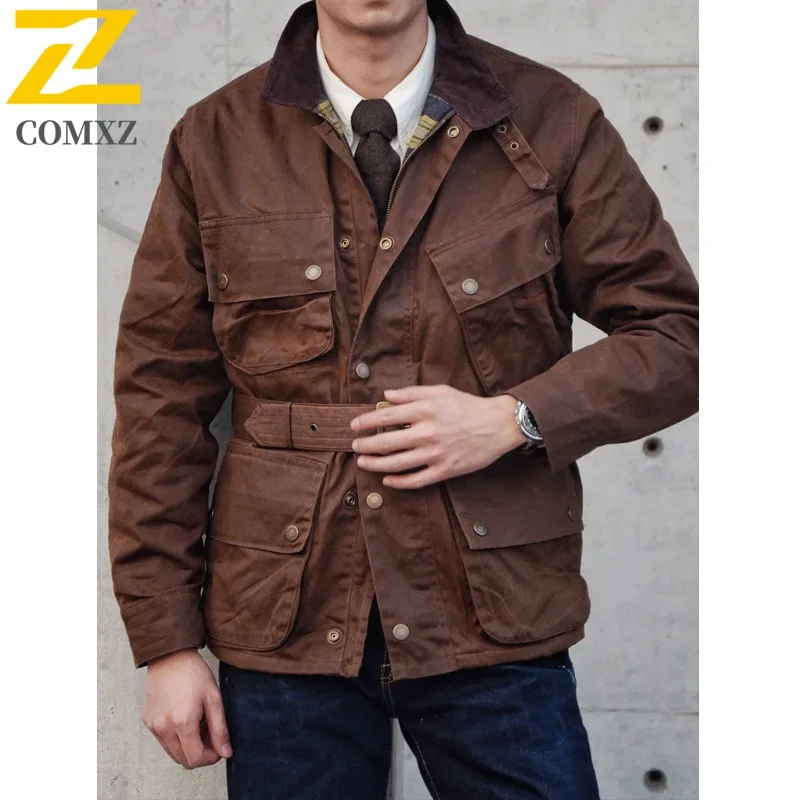 COMXZ Мужская охотничья байкерская куртка средней длины, хлопковая ветрозащитная удобная для путешествий, стильные куртки высокого качества для кемпинга на открытом воздухе
COMXZ Мужская охотничья байкерская куртка средней длины, хлопковая ветрозащитная удобная для путешествий, стильные куртки высокого качества для кемпинга на открытом воздухе
