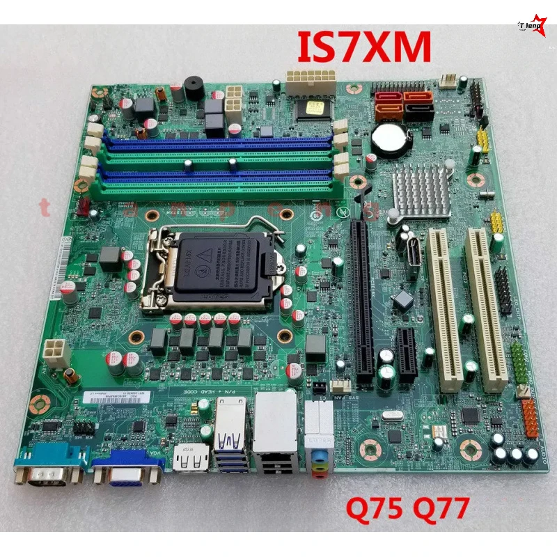 For Lenovo IS7XM Q75 Q77 LGA1155 DDR3 Mainboard 03T7083 Fit M8400T M6400T M82 M92P Tested Before Shipment
For Lenovo IS7XM Q75 Q77 LGA1155 DDR3 Mainboard 03T7083 Fit M8400T M6400T M82 M92P Tested Before Shipment
