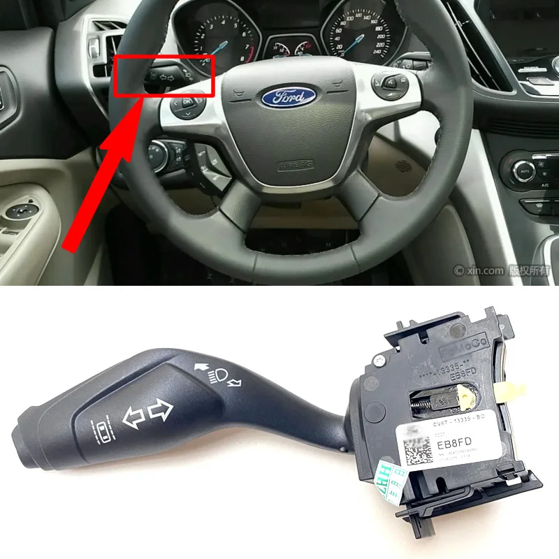 Original Headlight Fog Light Turn Signal Switch For Ford Focus C-Max Escape 2012 2014 2015 2016 CV6T-13335-BD CV6T13335BD
Original Headlight Fog Light Turn Signal Switch For Ford Focus C-Max Escape 2012 2014 2015 2016 CV6T-13335-BD CV6T13335BD