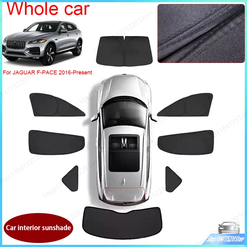 Car Black Window Privacy Sunshade For JAGUAR F-PACE 2016-Present Auto Anti-UV Heat Insulation Protect Cover Interior Accessory
Car Black Window Privacy Sunshade For JAGUAR F-PACE 2016-Present Auto Anti-UV Heat Insulation Protect Cover Interior Accessory