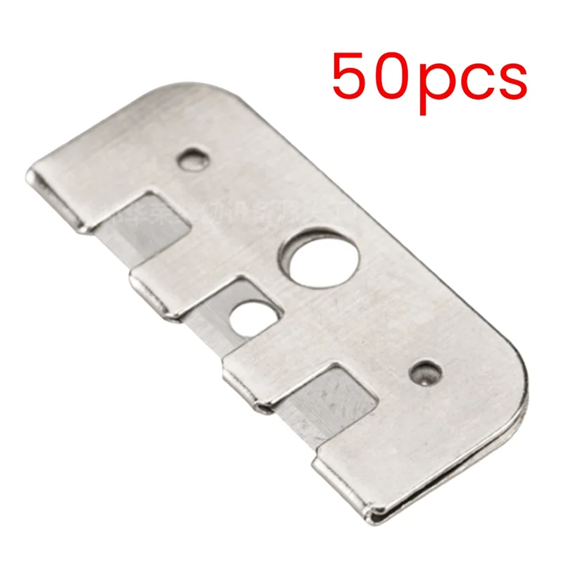 50Pcs Flat Car Cutting Blade Industrial Lockstitch Sewing Machine Presser Foot Thread Cutters Parts
50Pcs Flat Car Cutting Blade Industrial Lockstitch Sewing Machine Presser Foot Thread Cutters Parts