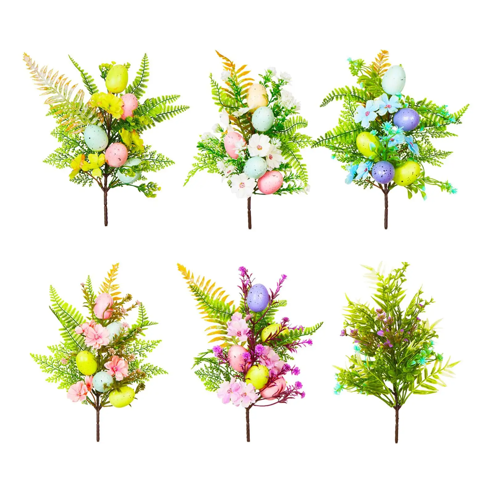 Artificial Easter Stem Decorative DIY Crafts Floral Arrangements Easter Decoration Ornament for Party Wreath Indoor Holiday Home
Artificial Easter Stem Decorative DIY Crafts Floral Arrangements Easter Decoration Ornament for Party Wreath Indoor Holiday Home