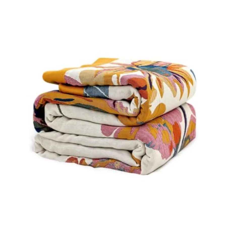 Boho Throw Blanket - 100% Cotton Soft Spring Throw Blanket for Bed 90"x108" Reversible Breathable Lightweight Blankets All Seas
Boho Throw Blanket - 100% Cotton Soft Spring Throw Blanket for Bed 90"x108" Reversible Breathable Lightweight Blankets All Seas
