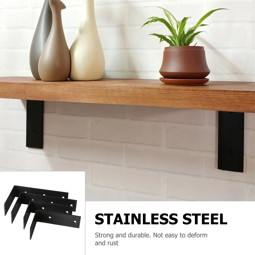 Stainless Steel Shelf Bracket Thickened Heavy Duty Wall Mount Tripod Storage Supporting Rack Home Bathroom Shop Garage Office
Stainless Steel Shelf Bracket Thickened Heavy Duty Wall Mount Tripod Storage Supporting Rack Home Bathroom Shop Garage Office