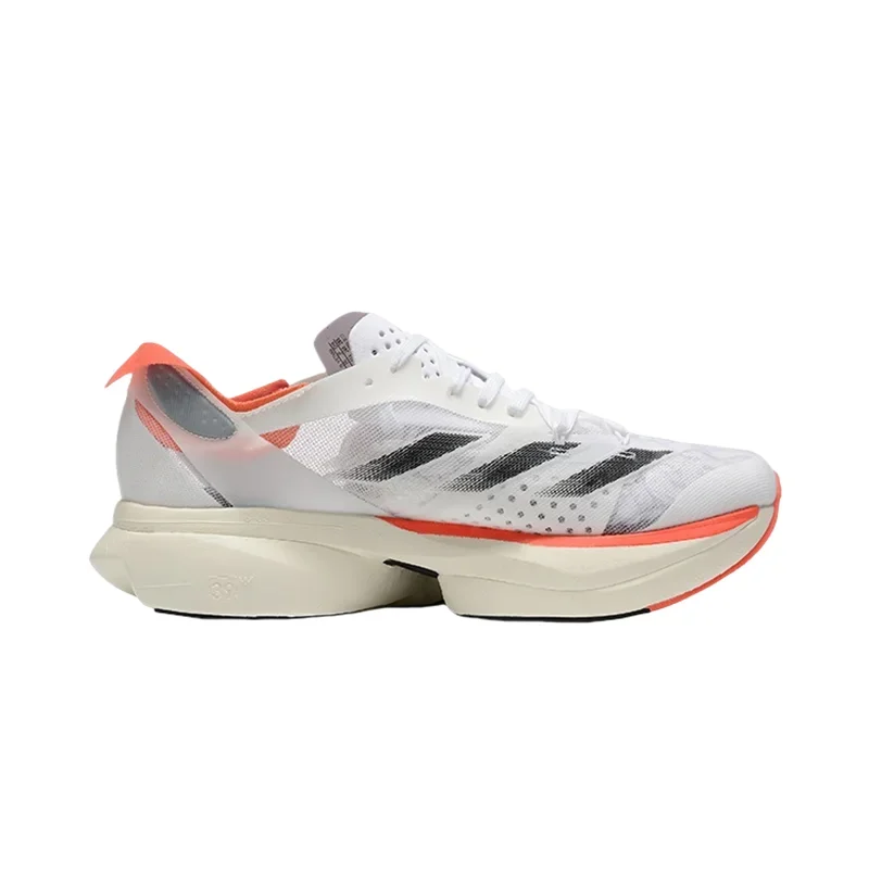 Adidas Adizero Adios Por3 Карбоновая пластина с амортизацией, износостойкие плотные кроссовки унисекс с низким вырезом, белые/красные IE1053
Adidas Adizero Adios Por3 Карбоновая пластина с амортизацией, износостойкие плотные кроссовки унисекс с низким вырезом, белые/красные IE1053