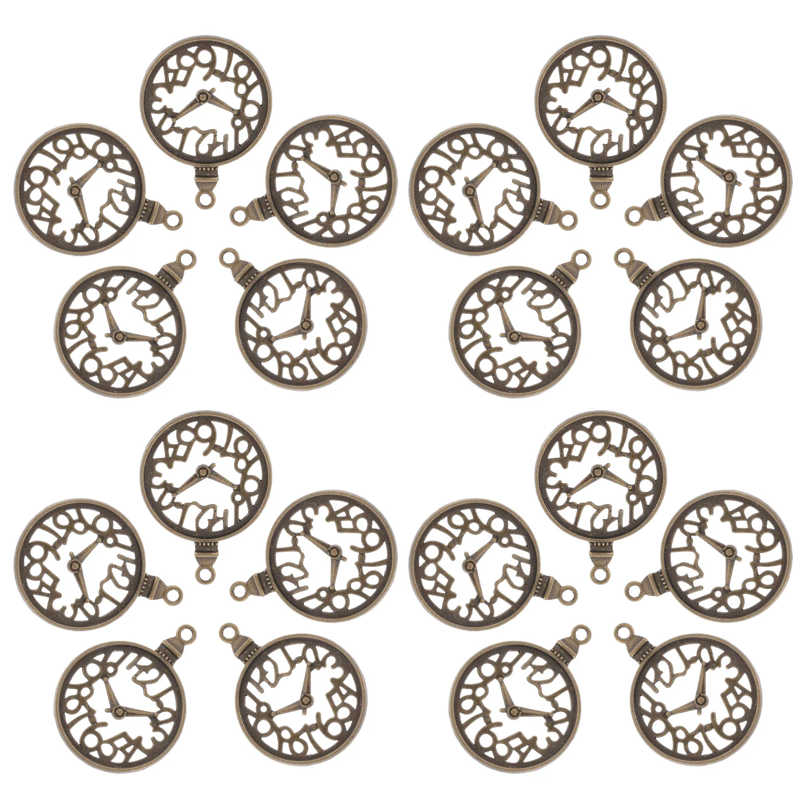 60 Pcs Clock Accessories Bracelet Pendant DIY Jewelry Pendants Earrings Crafts Accessory Decorative Alloy Vintage
60 Pcs Clock Accessories Bracelet Pendant DIY Jewelry Pendants Earrings Crafts Accessory Decorative Alloy Vintage