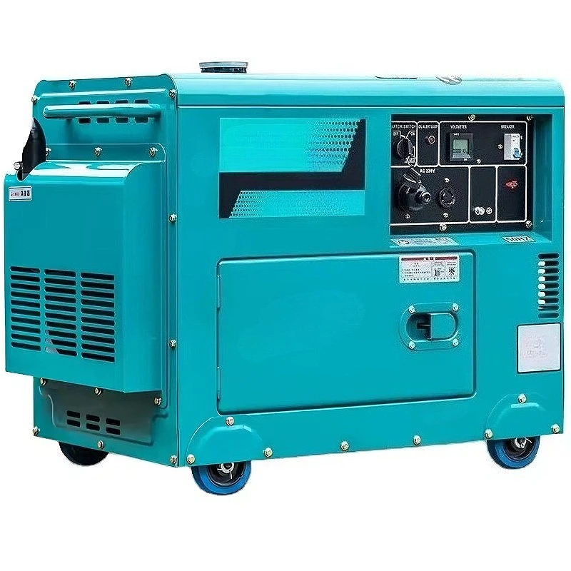 Outdoor diesel generator with all copper electric starting, 3KW/5/6/8/10 kW single-phase 220V 380V low-noise household use
Outdoor diesel generator with all copper electric starting, 3KW/5/6/8/10 kW single-phase 220V 380V low-noise household use