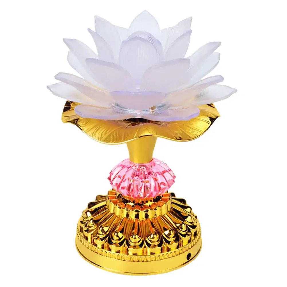 Colorful Lotus Lamp Plastic LED HomeDecoration BuddhaHall LightOrnament DesktopDesign SmallNightLight ChangeColor
Colorful Lotus Lamp Plastic LED HomeDecoration BuddhaHall LightOrnament DesktopDesign SmallNightLight ChangeColor