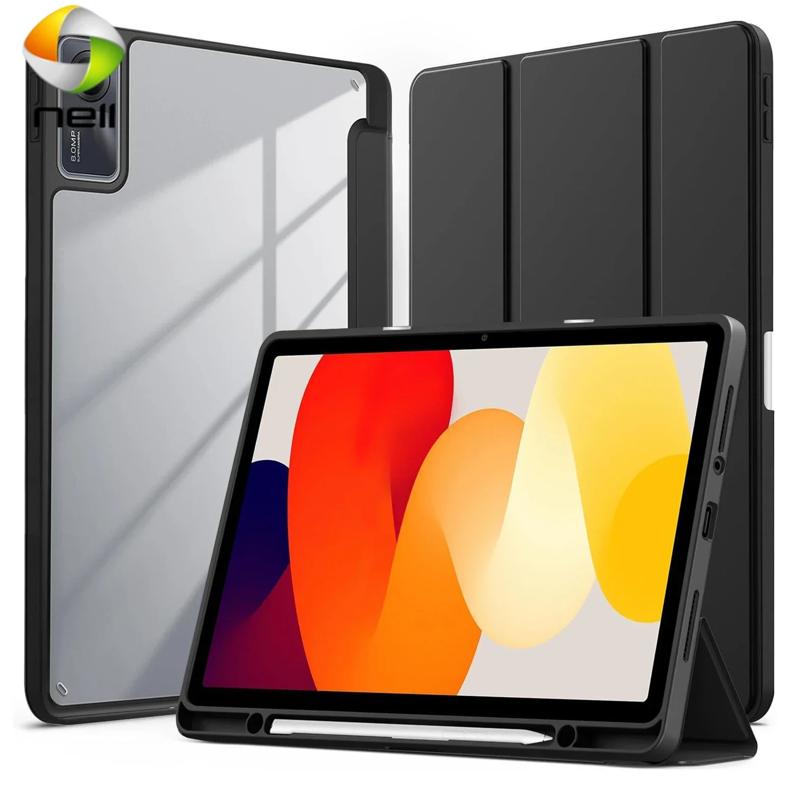 Трехскладной раскладной чехол для планшета Xiaomi Redmi Pad SE 11 дюймов 2023, акриловый прозрачный чехол-карандаш с автоматическим режимом сна/пробуждения
Трехскладной раскладной чехол для планшета Xiaomi Redmi Pad SE 11 дюймов 2023, акриловый прозрачный чехол-карандаш с автоматическим режимом сна/пробуждения