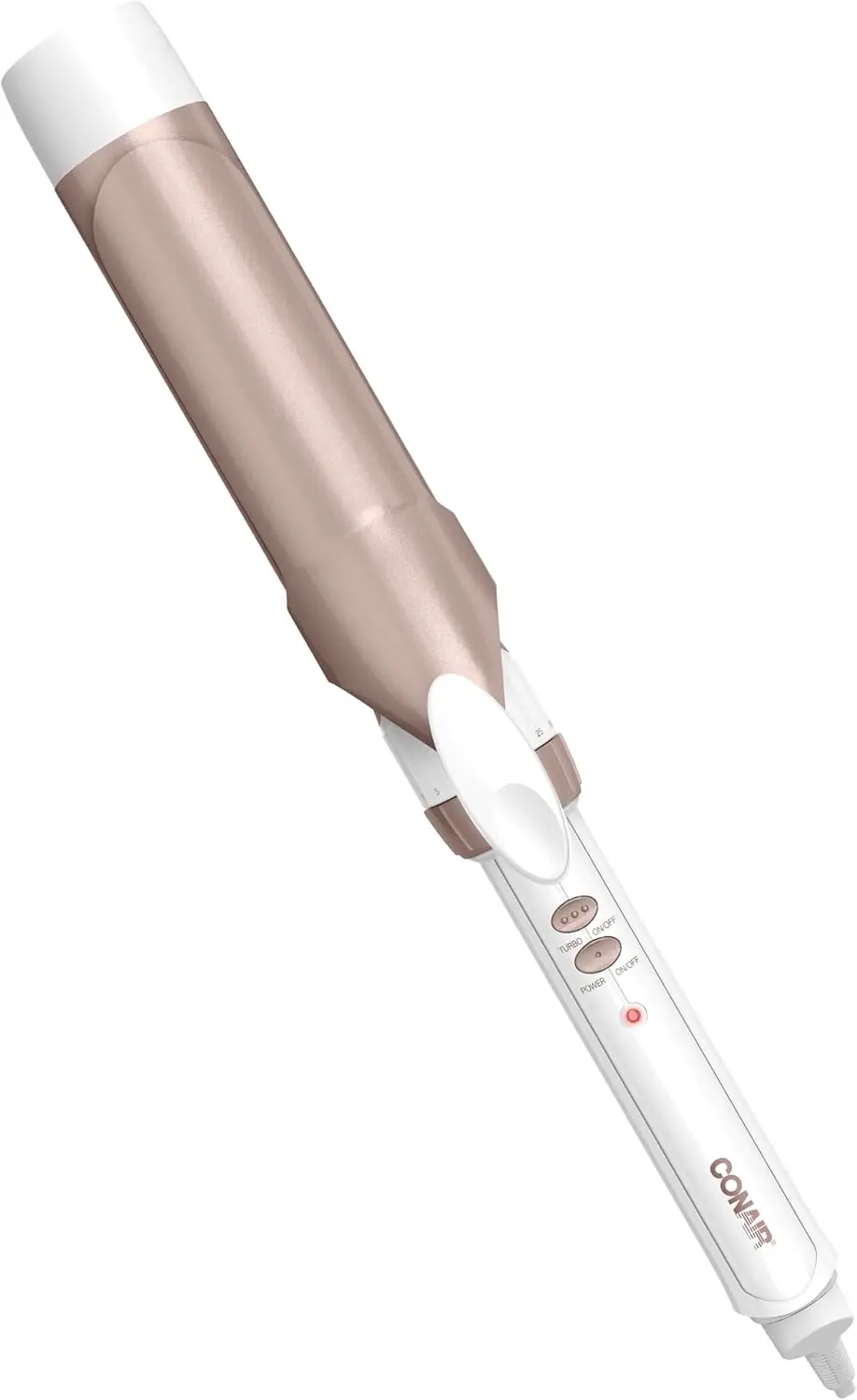 1.5-Inch Double Ceramic Curling Iron for Soft Waves & Curls, Medium & Long Hair, White/Rose Gold
1.5-Inch Double Ceramic Curling Iron for Soft Waves & Curls, Medium & Long Hair, White/Rose Gold
