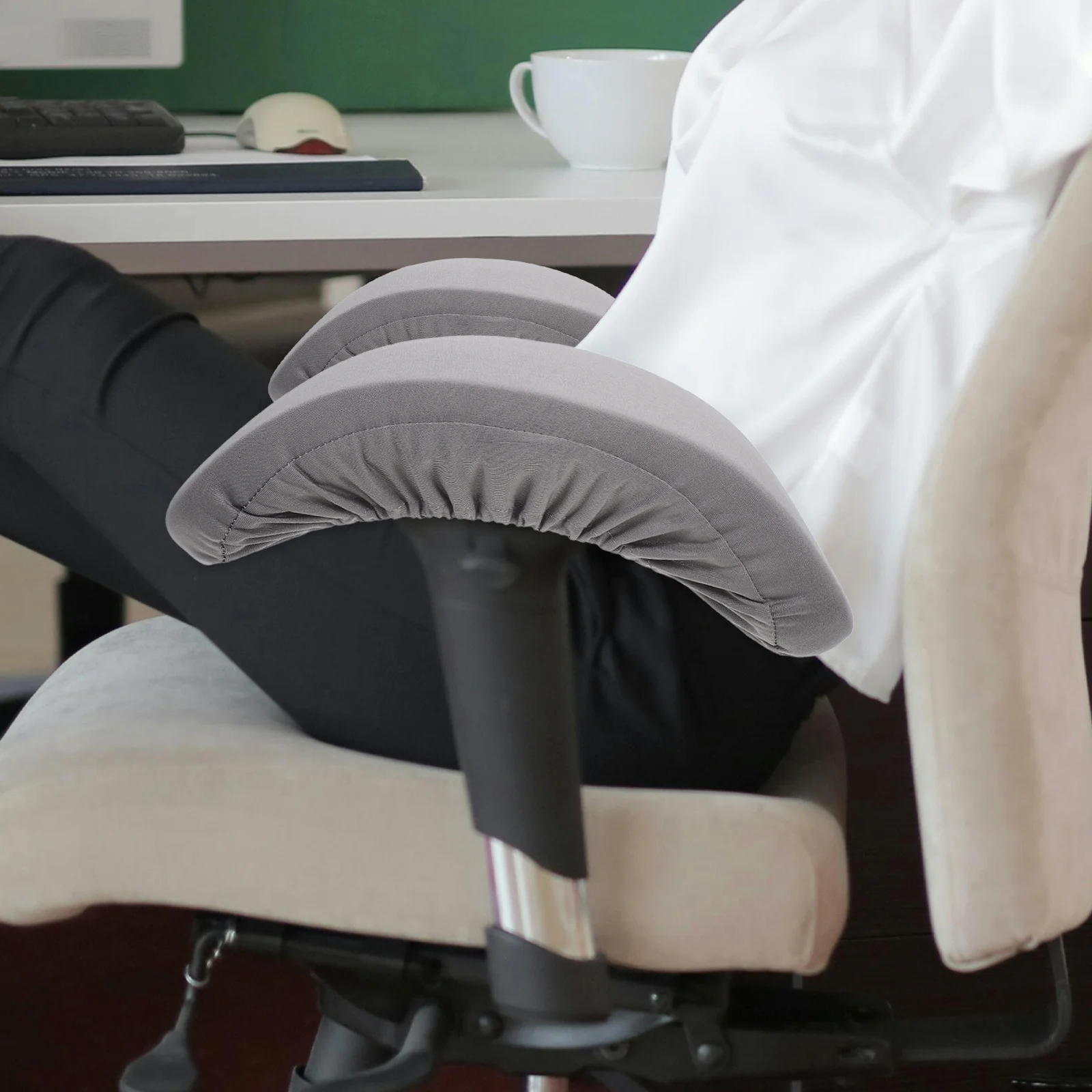 2Pcs Chair Armrest Cushion High Density Foam Office Gaming Chair Arm Rest Pad Covers Comfortable Elbow Brace
2Pcs Chair Armrest Cushion High Density Foam Office Gaming Chair Arm Rest Pad Covers Comfortable Elbow Brace