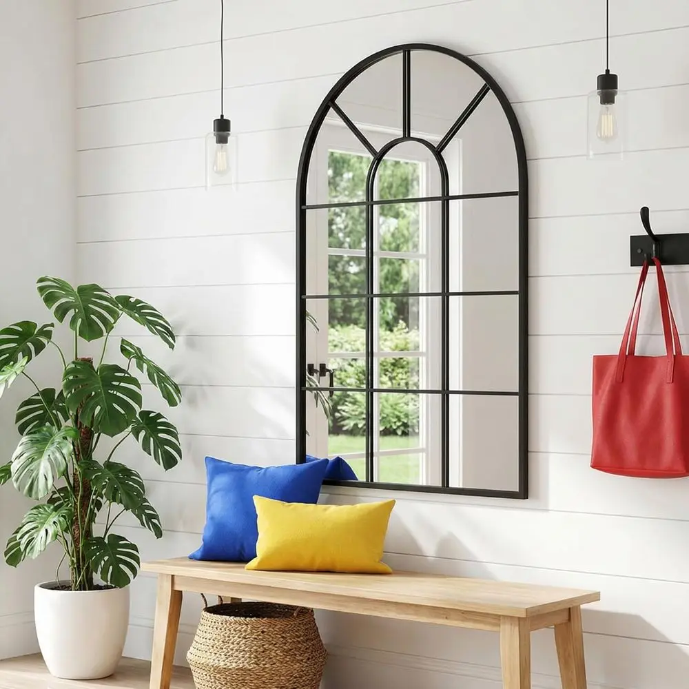 Черное арочное зеркало для стены и пола | Зеркало в полный рост для прихожей, гостиной и спальни | Зеркало большого размера | Настенный декор
Черное арочное зеркало для стены и пола | Зеркало в полный рост для прихожей, гостиной и спальни | Зеркало большого размера | Настенный декор