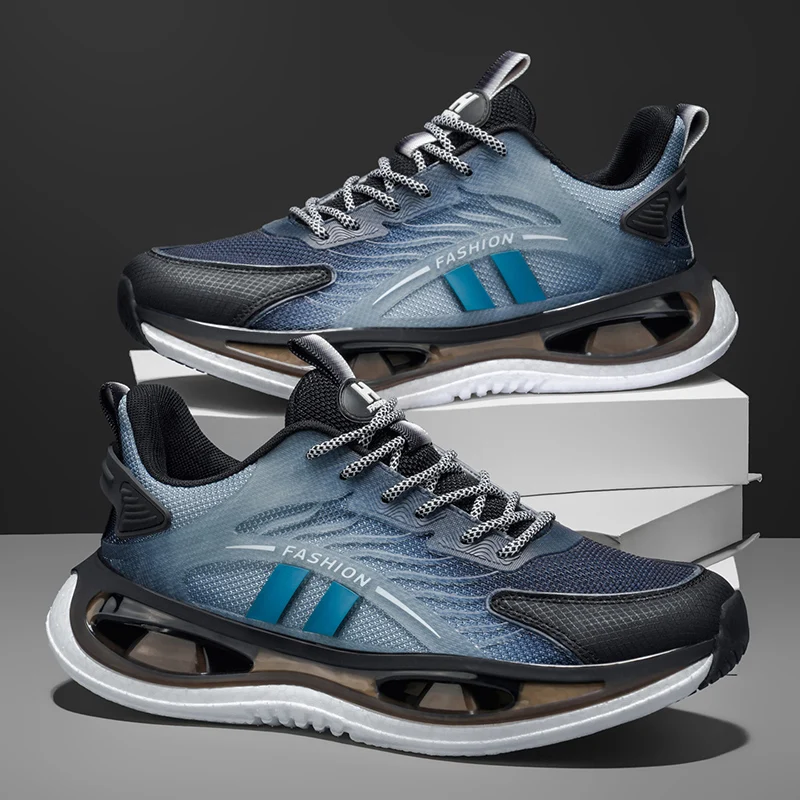 Мужские легкие повседневные кроссовки для весны и лета, новые, с мягкой подошвой, для активного отдыха, бега, дышащие, спортивные, для студентов.
Мужские легкие повседневные кроссовки для весны и лета, новые, с мягкой подошвой, для активного отдыха, бега, дышащие, спортивные, для студентов.