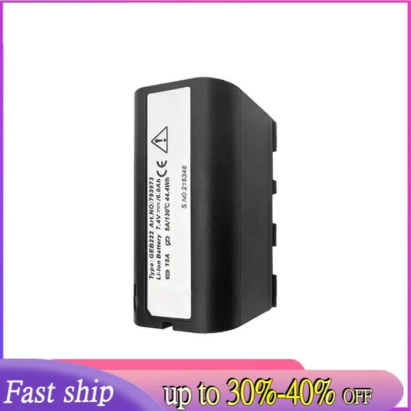 6000mAh Measuring Instrument Battery For Leica Total Station GPS System 1200 Instruments Piper 100 200 Lases Survey
6000mAh Measuring Instrument Battery For Leica Total Station GPS System 1200 Instruments Piper 100 200 Lases Survey