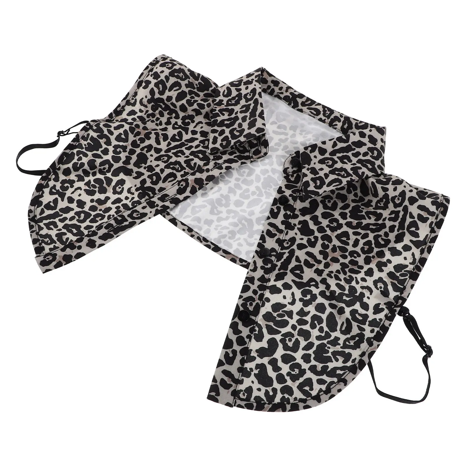 Leopard Print Chiffon Fake Collar Women Detachable Small Versatile Decorative Blouse Collar Elegant Lightweight Multi Functional
Leopard Print Chiffon Fake Collar Women Detachable Small Versatile Decorative Blouse Collar Elegant Lightweight Multi Functional