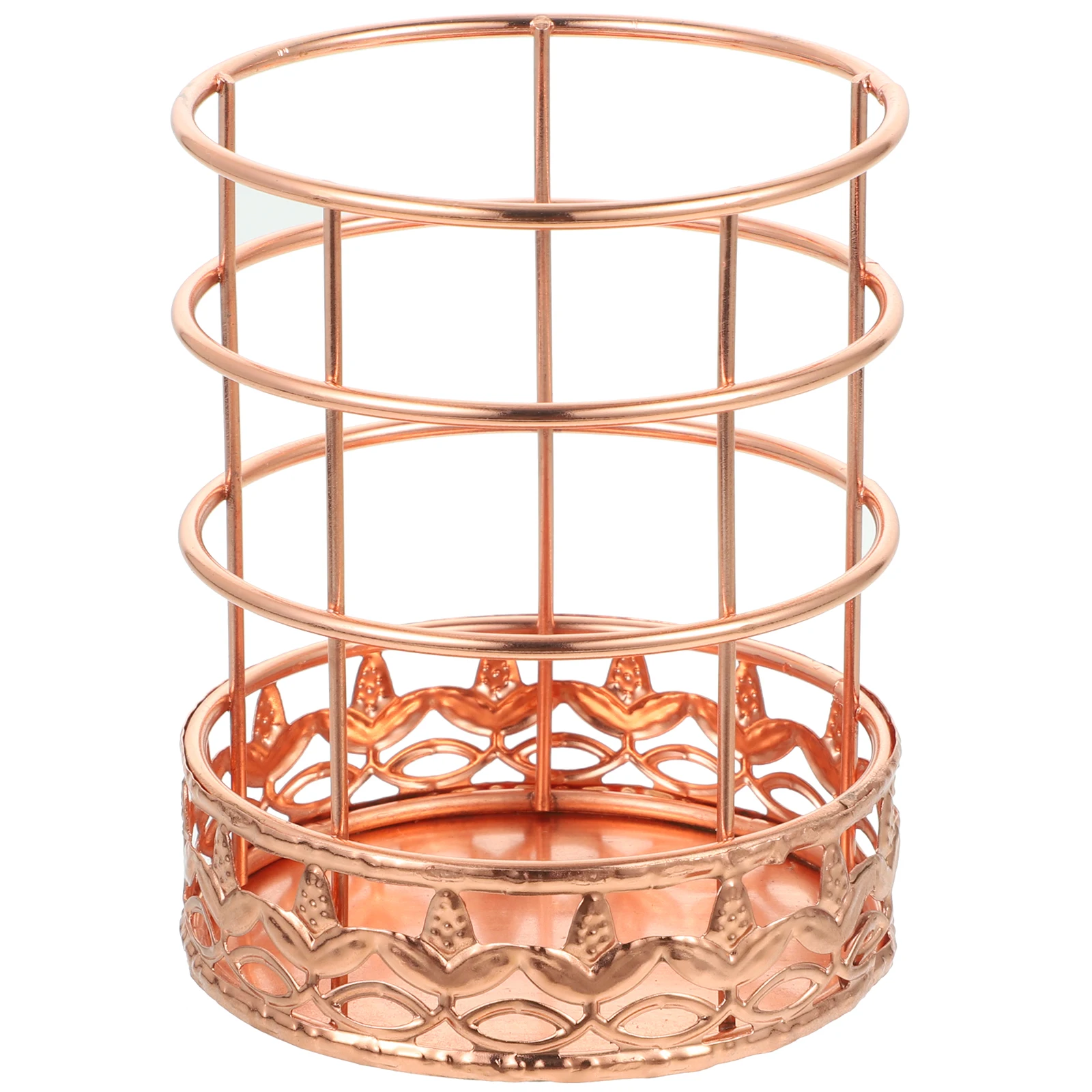 Rose Gold Pen Holder Desk ganizer Wrought Pencil Cup Storage Office Supplies Makeup Brush Holder
Rose Gold Pen Holder Desk ganizer Wrought Pencil Cup Storage Office Supplies Makeup Brush Holder