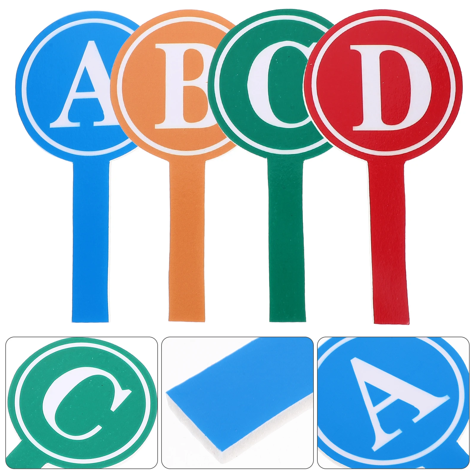 4pcs Erase Poster Board For Voting Boards Board Dry Erase Boards Handheld Foam Voting Judge Gaming Student Auxiliary Tool 
4pcs Erase Poster Board For Voting Boards Board Dry Erase Boards Handheld Foam Voting Judge Gaming Student Auxiliary Tool