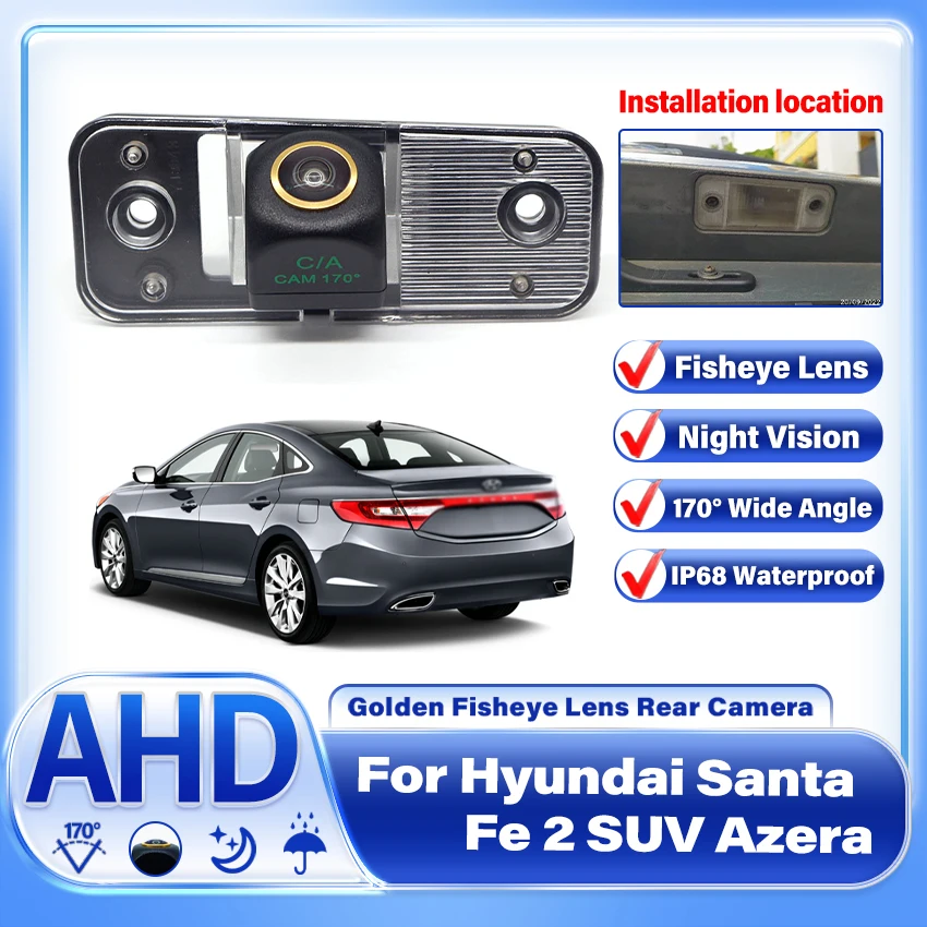Car Parking Camera AHD 1080P FishEye Lens Rear View Camera HD Night Vision For Hyundai Santa Fe 2 SUV 2005-2012 Azera 2009-2012
Car Parking Camera AHD 1080P FishEye Lens Rear View Camera HD Night Vision For Hyundai Santa Fe 2 SUV 2005-2012 Azera 2009-2012