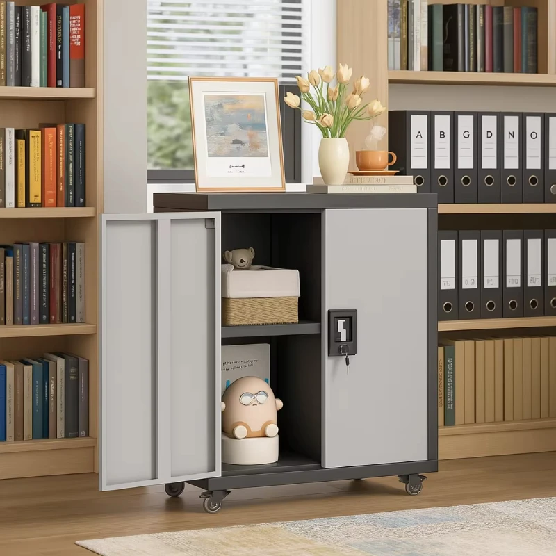 Modern Simple Vertical Commercial Rolling Track Fireproof Bulk Mobile Office Steel Metal File Cabinet
Modern Simple Vertical Commercial Rolling Track Fireproof Bulk Mobile Office Steel Metal File Cabinet