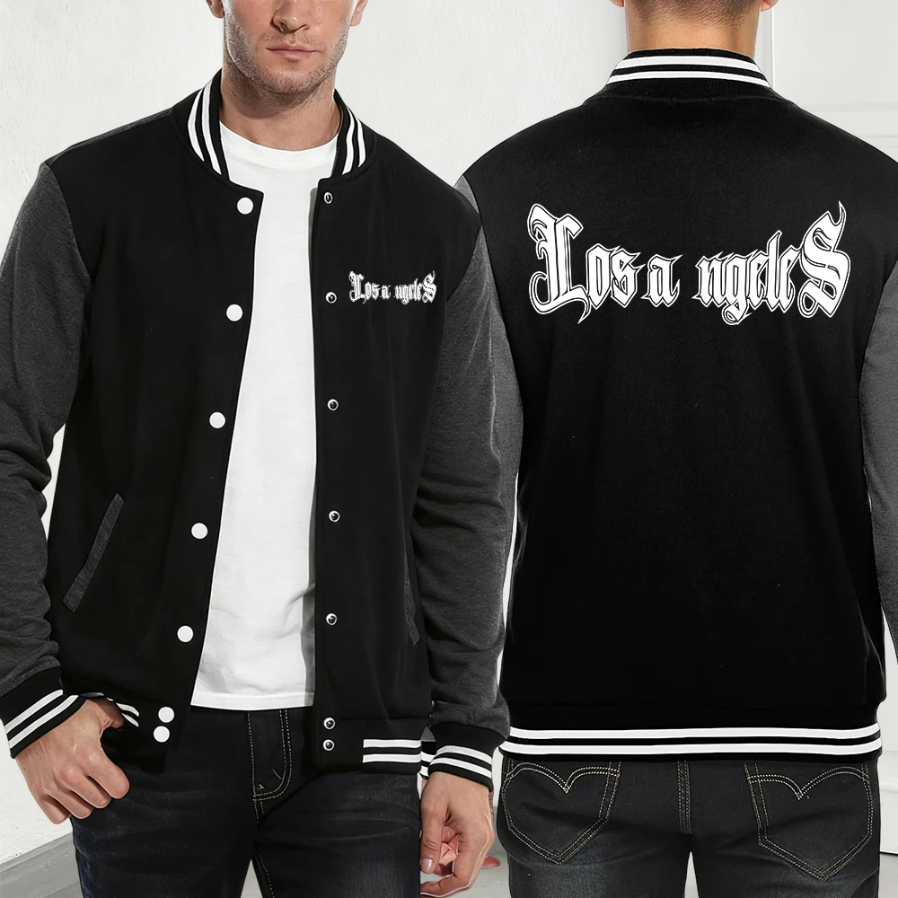 Los Angeles Letter Printing Baseball Coat Mens Winter Fleece Warm Jackets Basics Pocket Loose Tops Casual Sporty Men'S Clothes
Los Angeles Letter Printing Baseball Coat Mens Winter Fleece Warm Jackets Basics Pocket Loose Tops Casual Sporty Men'S Clothes
