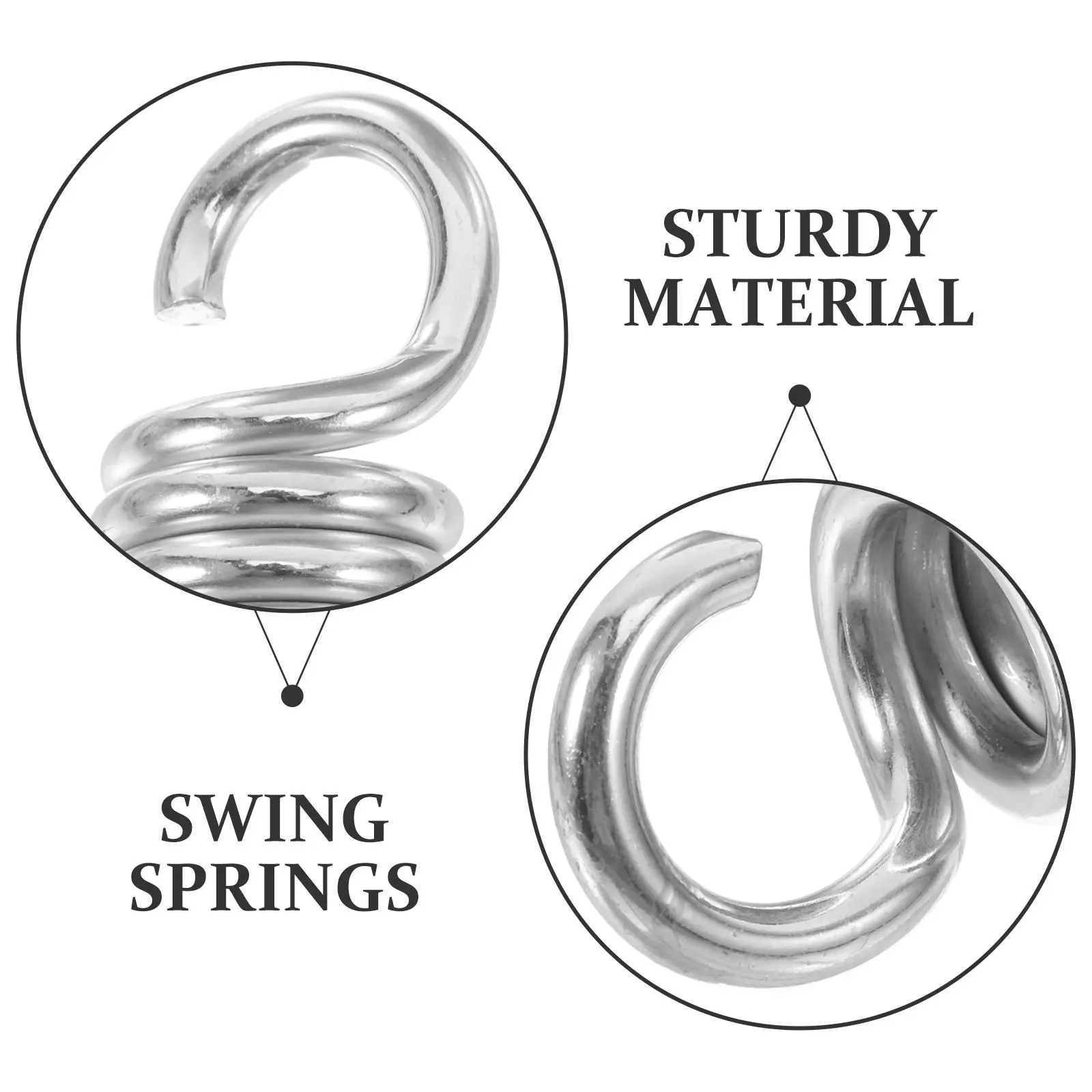 2PCS φ6 5xφ34x95 Swing Spring for Hammock Chair Heavy Duty Outdoor Patio Hanger Steel Extension Spring Hanging Accessories
2PCS φ6 5xφ34x95 Swing Spring for Hammock Chair Heavy Duty Outdoor Patio Hanger Steel Extension Spring Hanging Accessories