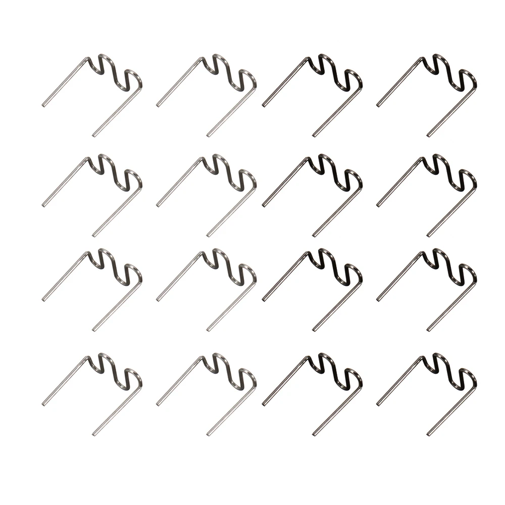 100pcs of 0.6mm-0.8mm hot-pressed flat nails for plastic nail repair welding tools, standard pre-cut corrugated nails
100pcs of 0.6mm-0.8mm hot-pressed flat nails for plastic nail repair welding tools, standard pre-cut corrugated nails