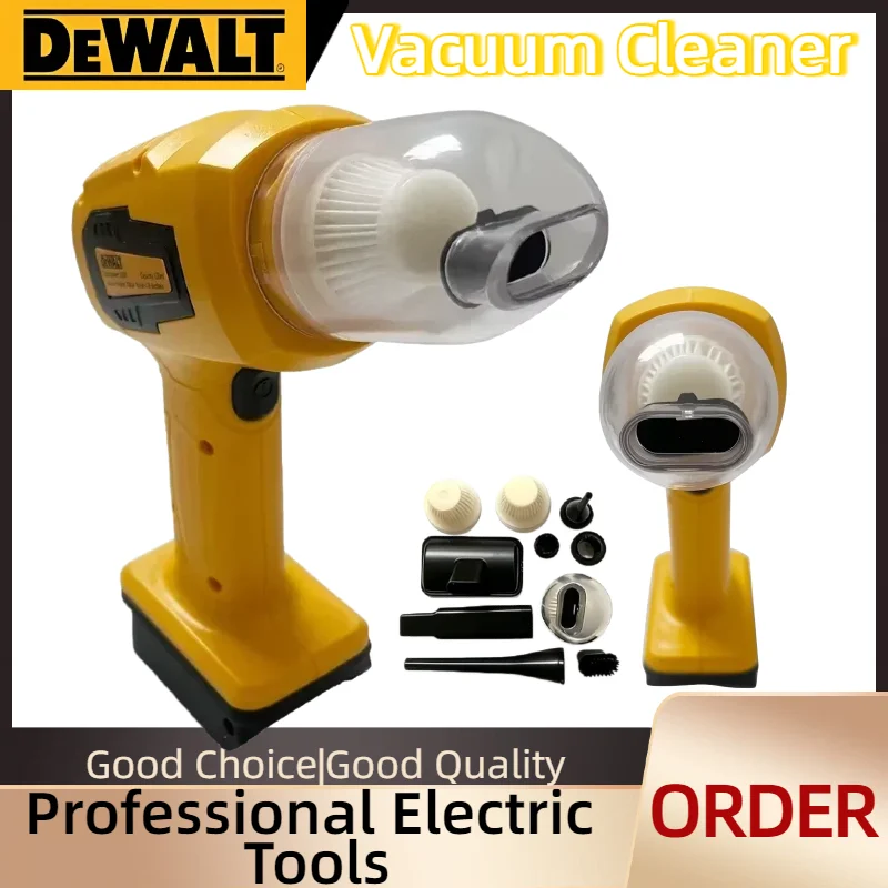 Dewalt Handheld Cordless Car Vacuum Cleaner 10Kpa Suction Power Dust Collector Portable 20V Blower
Dewalt Handheld Cordless Car Vacuum Cleaner 10Kpa Suction Power Dust Collector Portable 20V Blower