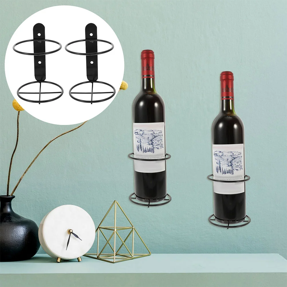 4 Pcs Wall Mounted Rack Drinks Beverages Holder Individual Bottle Organizer Travel
4 Pcs Wall Mounted Rack Drinks Beverages Holder Individual Bottle Organizer Travel