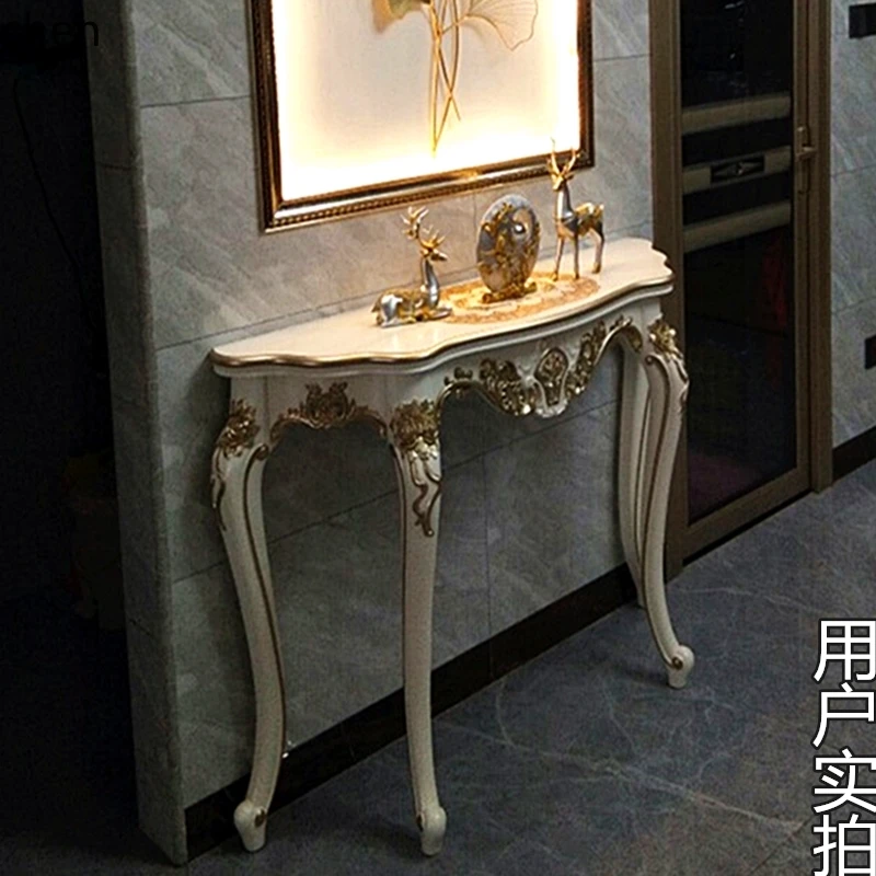 LXC Entryway Cabinet Wall-Mounted Hallway Table Decorative Shelf Light Luxury Style Entrance Living Room Partition 
LXC Entryway Cabinet Wall-Mounted Hallway Table Decorative Shelf Light Luxury Style Entrance Living Room Partition