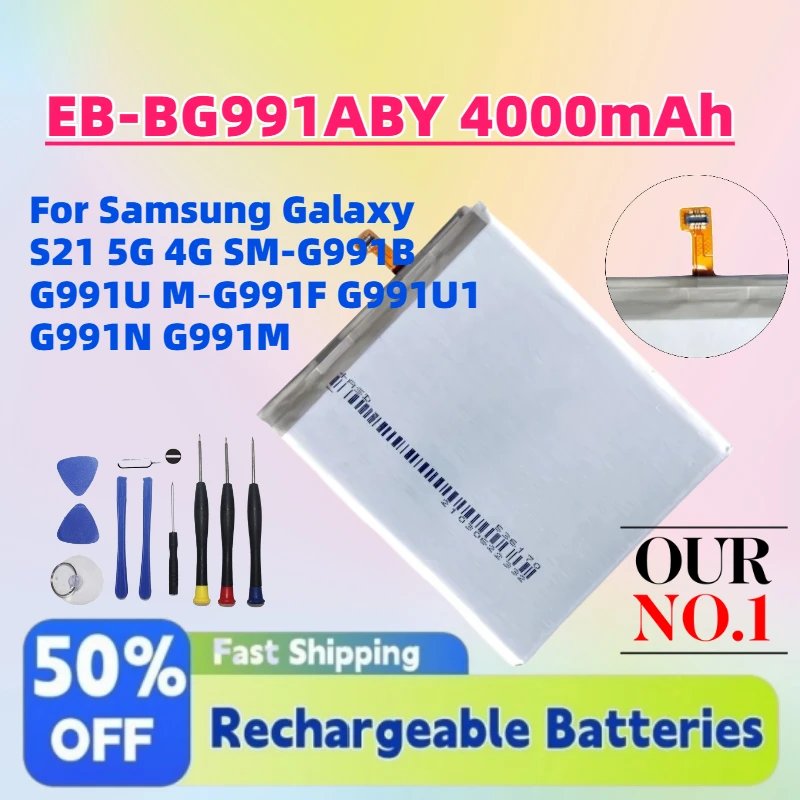 For Samsung Galaxy S21 5G 4G SM-G991B G991U M‑G991F G991U1 G991N G991M In Stock EB-BG991ABY 4000mAh Replacement Phone Battery
For Samsung Galaxy S21 5G 4G SM-G991B G991U M‑G991F G991U1 G991N G991M In Stock EB-BG991ABY 4000mAh Replacement Phone Battery