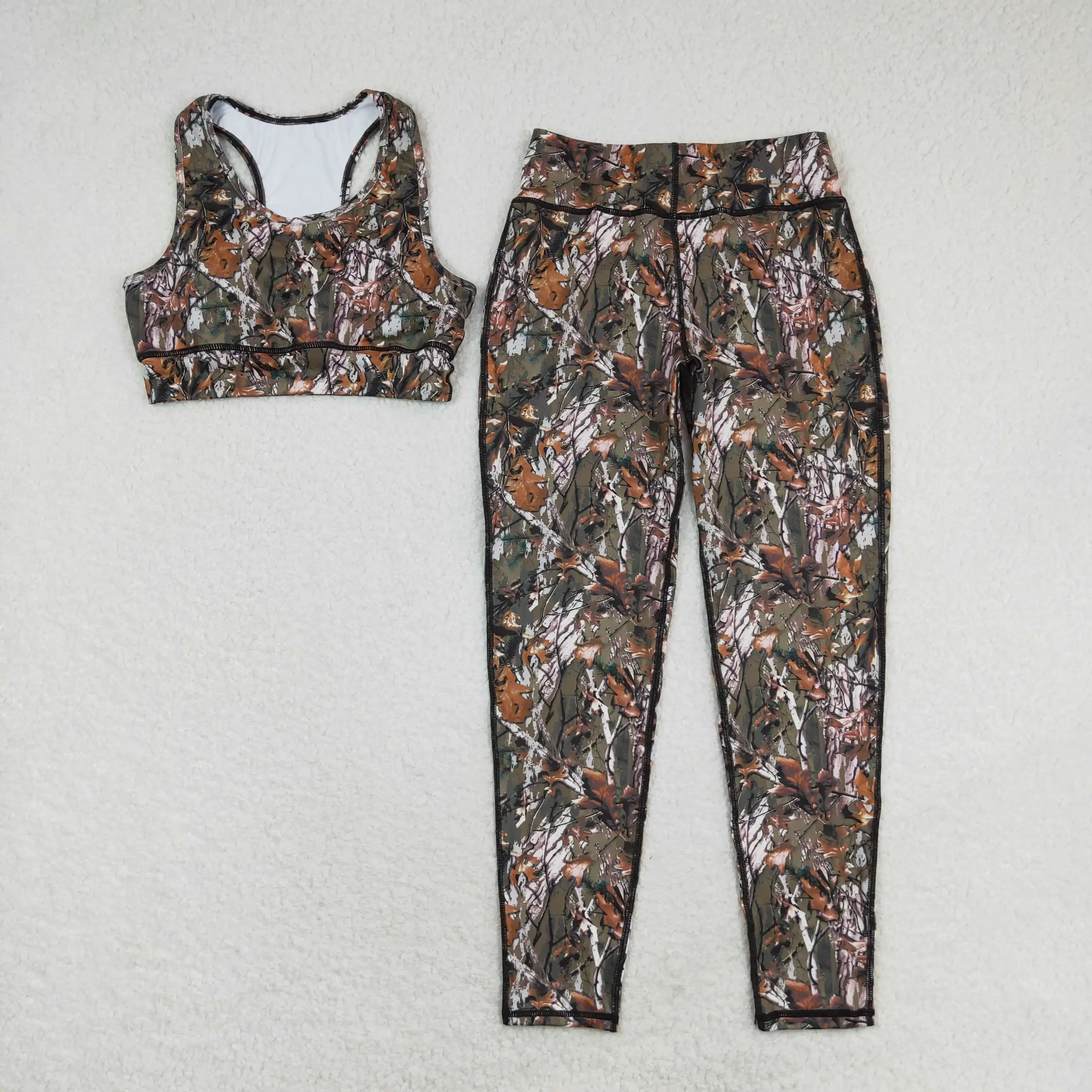 GSPO1460 Wholesale New Arrival kids clothes girl Adult female tree pattern sleeveless long pants yoga suit baby girl clothes
GSPO1460 Wholesale New Arrival kids clothes girl Adult female tree pattern sleeveless long pants yoga suit baby girl clothes
