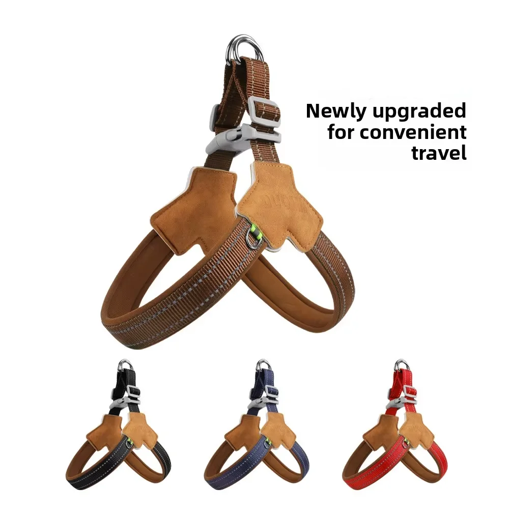 Soft & Comfortable Adjustable Dog Harness Breathable Reflective Pet Accessory for Dogs Safe for Night Use
Soft & Comfortable Adjustable Dog Harness Breathable Reflective Pet Accessory for Dogs Safe for Night Use