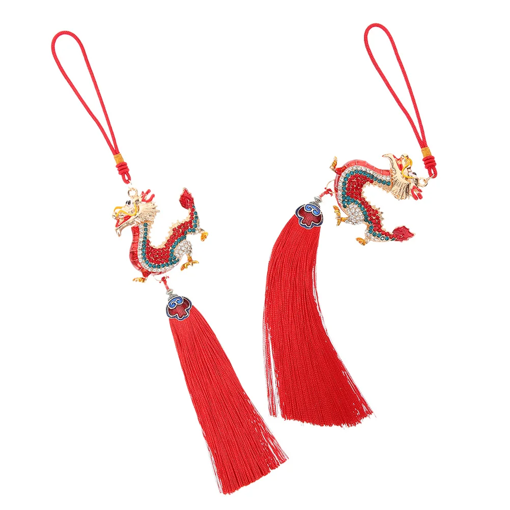 Alipis 2pcs Dragon Pendant Rear View Mirror Charm Elegant Car Hanging Ornament for Prosperity Rustic Decor Auto Accessory Gift
Alipis 2pcs Dragon Pendant Rear View Mirror Charm Elegant Car Hanging Ornament for Prosperity Rustic Decor Auto Accessory Gift
