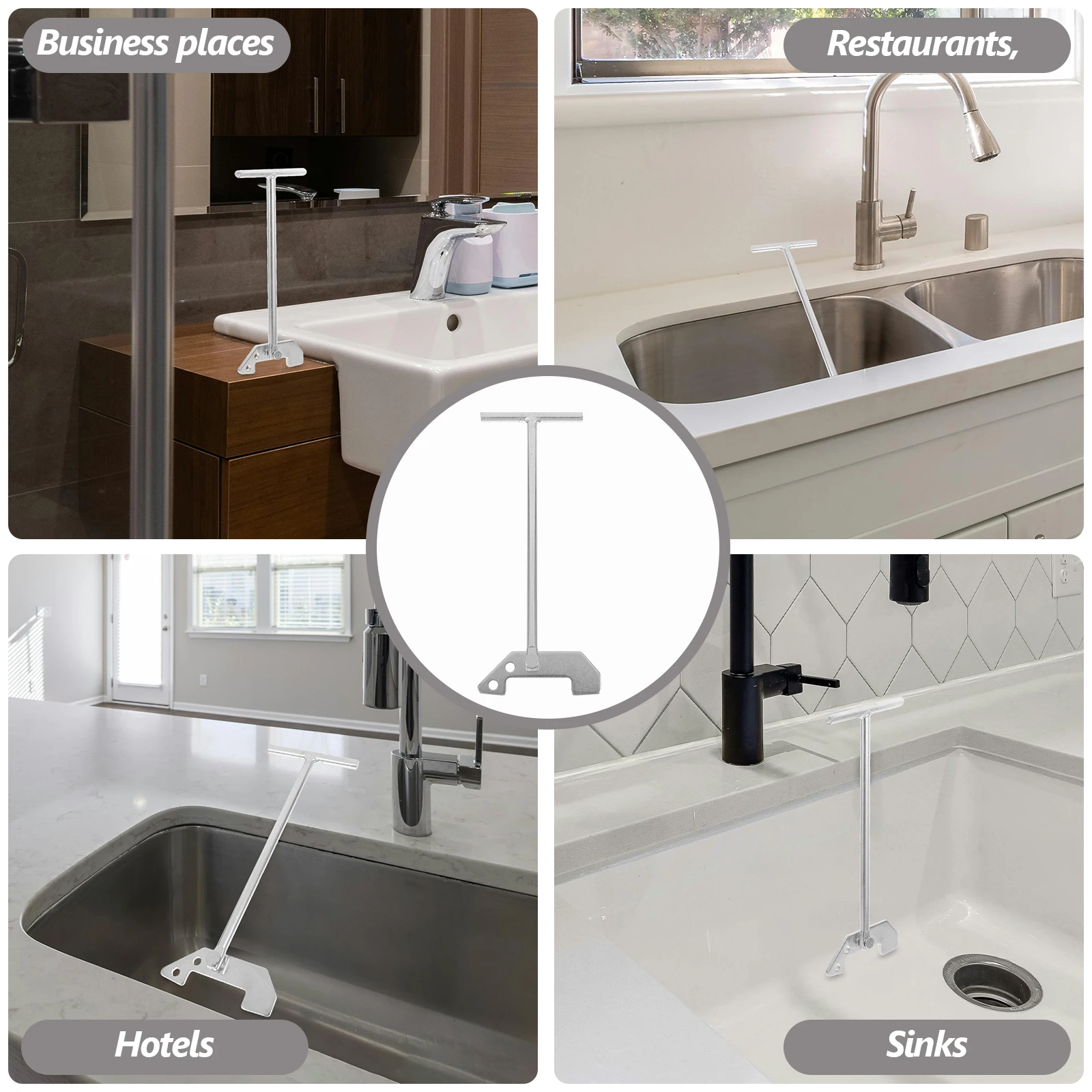 Anti-clogging Wrench Kitchen Garbage Disposal Wrench Disposal Tool Sink Kitchen Lightweight Durable Practical Sturdy Metal
Anti-clogging Wrench Kitchen Garbage Disposal Wrench Disposal Tool Sink Kitchen Lightweight Durable Practical Sturdy Metal