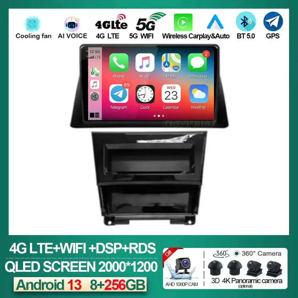 Android 13 System For Honda Accord 8 2008 - 2010 Car Raido Carplay Multimedia Player Navigation Head Unit GPS Autoradio Audio
Android 13 System For Honda Accord 8 2008 - 2010 Car Raido Carplay Multimedia Player Navigation Head Unit GPS Autoradio Audio